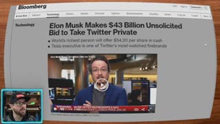 Elon Musk Offers to Buy 100% of Twitter and Take it Private - $43 Billion