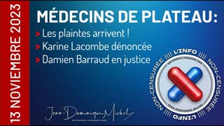 Karine Lacombe, Damien Barraud, des poursuites arrivent contre les médecins de plateau