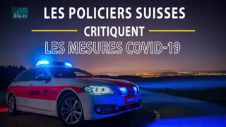 Kla.TV - Les policiers suisses critiquent les mesures Covid-19