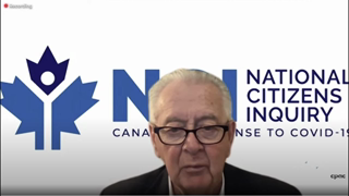 Preston Manning provides update on citizens’ inquiry into Canada’s COVID-19 response