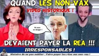 Quand les non-vax devaient payer les rÃ©as. VidÃ©o HISTORIQUE.