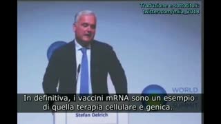 Stefan Olrich admit that mRNAs are gene therapies