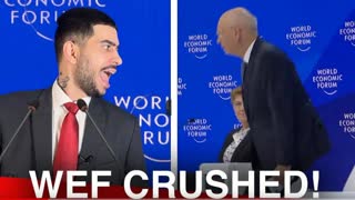 Damon Imani a WEF Participant Crashes 2024 Davos Meeting (vostfr)