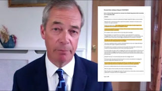 Farage publishes SECRET Coutts memo.