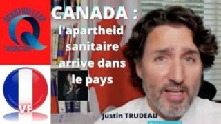 Trudeau confirme que l'apartheid sanitaire arrive au Canada