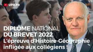 DiplÃ´me national du brevet 2022 : l'Ã©preuve d'Histoire-GÃ©ographie infligÃ©e aux collÃ©giens !