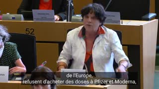 MICHÃˆLE RIVASI dÃ©monte les contrats des vaccins devant la commissaire europÃ©enne