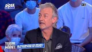 Blachier, Hanouna et Castaldi ne vaccineront pas leurs enfants, Gilles Verdez regrette