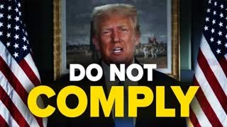 TRUMP EXPOSES THE LEFT PLANDEMIC PLAN ''We wil NOT COMPLY''