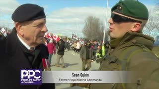 Veterans Stand Up to Ambassador Bridge Blockade