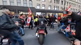 POLICE BRUTALITY OTTAWA BIKE RALLY APRIL 29