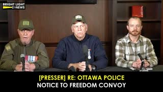 Statement Regarding Ottawa Police Notices to Freedom Convoy 2022