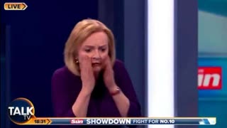 TV host collapsed live on air --- Rishi Sunak vs Liz Truss debate halted