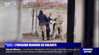 BFM découvre que des hommes se font arrêter en pleine rue pour être envoyés au front en Ukraine.