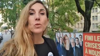 Chloé EXPOSE le double standard d'affichage des candidats à l'élection et l'absence de son Parti