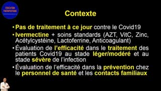 NOUVELLE Ã‰TUDE Ã‰GYPTIENNE - L'IVERMECTINE TRÃˆS EFFICACE dans le TRAITEMENT & la PRÃ‰VENTION du Covid