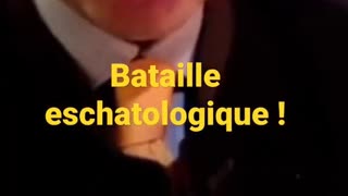 Alain Escada "Bataille eschatologique !" des forces du mal des mondialistes contre le bien