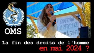 Chloé Frammery - STOP au traité pandémie de l'OMS mai 2024