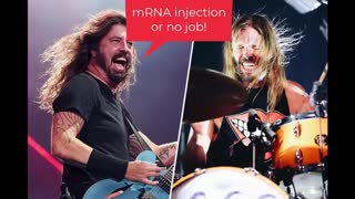 Foo Fighers David Grohl Murders Drummer Taylor Hawkins Via Mrna Mandate