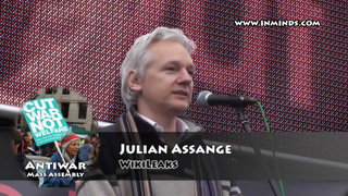 Julian Assange - Antiwar Mass Assembly 8 Oct 2011 [inminds]