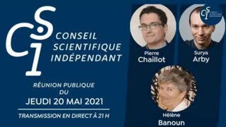 RÃ©union publique nÂ°6 du Conseil scientifique indÃ©pendant (CSI) du 19/05/2021