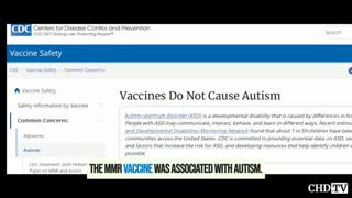 Dr. Thompson admitted that he and the CDC covered up the fact that the MMR ‘Vaccine’ causes Autism