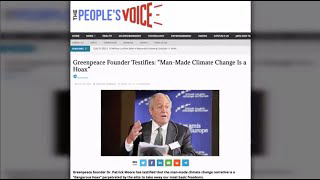 WEF SCIENTIST TESTIFIES 'MAN-MADE CLIMATE CHANGE IS A DEPOPULATION SCAM'!