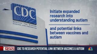 CDC to research potential links between vaccines and autism