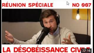 RÃ©union spÃ©ciale - La dÃ©sobÃ©issance civile