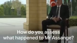 The azerbaijan president Ilham Aliyev EXPOSED the MSM