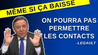 MÃªme si Ã§a baisse on pourra pas permettre les contacts dans les prochaines semaines dit Legault