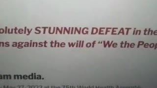 WHO global pandemic treaty - Defeated