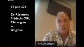 Dr StÃ©phane RÃ©simont, ORL, Chirurgien.Chirurgien virÃ© car il a refusÃ© de vacciner