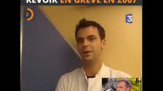 Olivier VÃ©ran gÃªnÃ© de se revoir en grÃ¨ve en 2007