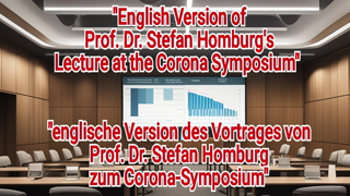 Exclusive English translation of Prof. Dr. Stefan Homburg's insights on Corona Symposium 2023