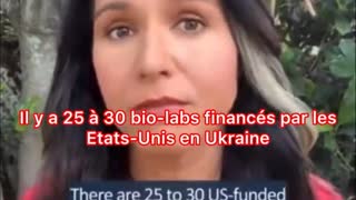 Tulsi Gabbard - Biolabs in Ukraine (vostfr)