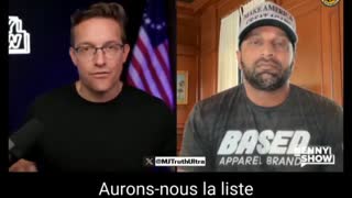 Benny Johnson, Kash Patel - "he might give the Epstein list and maybe the P. Diddy list" (vostfr)