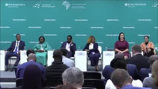 Nathalie Yamb - sommet/forum Ã©conomique RussiaAfrica de Sochi