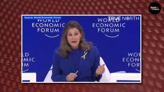 Freeland’s SHAMEFUL Davos SCANDAL Gets LEAKED!