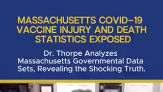 Dr.Thorpe: This Is What This Deadly Covid Vaccine Has Done To The State Of Massachusetts.