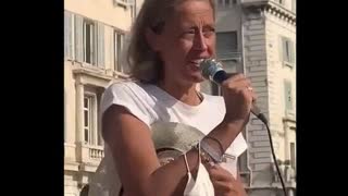 Dr Alexandra Henrion-Caude manifestation contre le Pass sanitaire 14 aoÃ»t Ã  Marseille