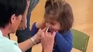 Schools children vaccination with the nasal flu spray - the sterilization becomes depopulation