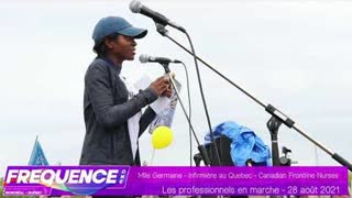 Mlle Germaine - InfirmiÃ¨re au QuÃ©bec - Canadian Frontline Nurses