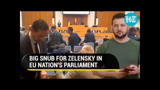 Zelensky losing support in West? Austrian MPs walkout during Ukrainian president's speech