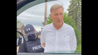 Maxime Bernier a Ã©tÃ© injustement arrÃªtÃ© cet aprÃ¨s-midi par la GRC Ã  St-Pierre-Jolys