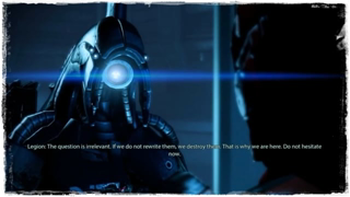 Mass Effect 2 Legion Explains Jews' Nature