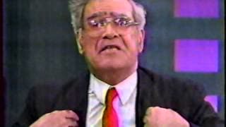 Rabbi Meir Kahane on the Morton Downey Jr. show