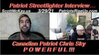 Scott McKay on The Tipping Point on Revolution Radio Interviewing Canadian Patriot Chris Sky 3-29-21