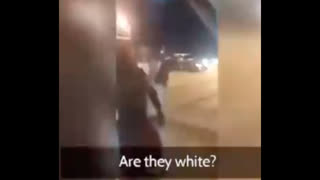 Black BLM protestors hunt down white people to attack