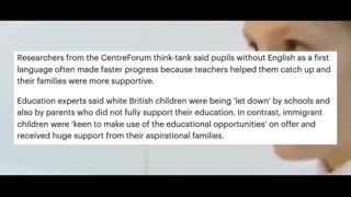 English Education System and the Betrayal of the White Working Class